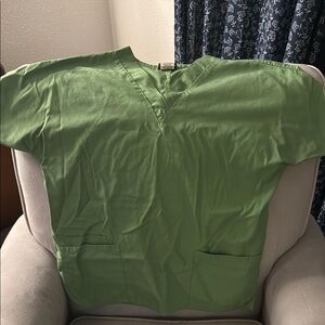 Green Scrub Top